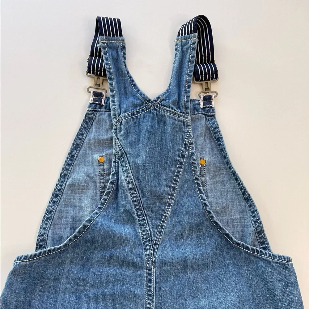 Gymboree Lightweight Denim Overalls Blue Jean Girl’s Size 8